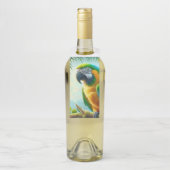 Rosa tropische Blüte Flaschenanhänger (Auf Flasche)