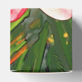 Rosa tropische Frangipani-Kunst Geschenkschachtel (Oben)