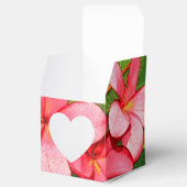 Rosa tropische Frangipani-Kunst Geschenkschachtel (Geöffnet)