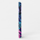 Rosa tropische Hibisken Blume Case-Mate iPhone Hülle (Hinten/Links)