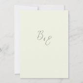 Rosa, tropische Orchideen-Blume Save the Date Einladung (Rückseite)