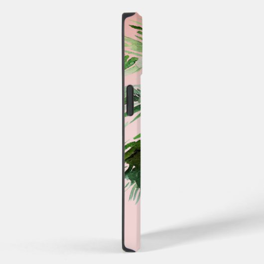 Rosa tropische Palmenbaume Case-Mate iPhone Hülle (Rückseite / Rechts)