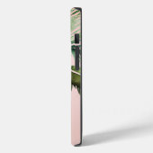 Rosa tropische Palmenbaume Case-Mate iPhone Hülle (Rückseite / Links)