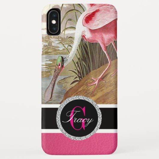 Rosa tropische Rose Spoonbill Case-Mate iPhone Hülle (Rückseite)