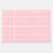 Rosa tropisches Party Geschenkpapier Set (Vorderseite)