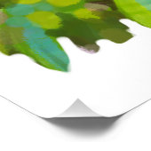 Rosa Tukane Poster (Ecke)