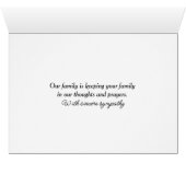 Rosa Tulip auf dem Bibel-Beileid (Innenansicht Horizontal (Unten))