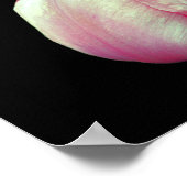 Rosa Tulip-Blume kreieren Ihre eigene Poster (Ecke)