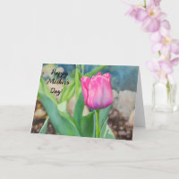 Rosa Tulip Blumengarten Kunst, Dichtung und Musik