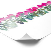 Rosa Tulips 7"x 5", Kodak Prof. Foto Paper (Satin) (Ecke)