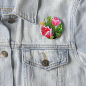 Rosa Tulips, Blumenstrauß, Blume Button (Beispiel)
