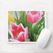 Rosa Tulips, Blumenstrauß, Blume Mousepad (Mit Mouse)
