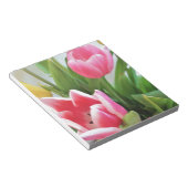 Rosa Tulips, Blumenstrauß, Blume Notizblock (angewinkelt)