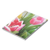 Rosa Tulips, Blumenstrauß, Blume Notizblock (Rotiert)