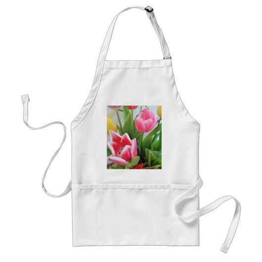 Rosa Tulips, Blumenstrauß, Blume Schürze (Vorne)