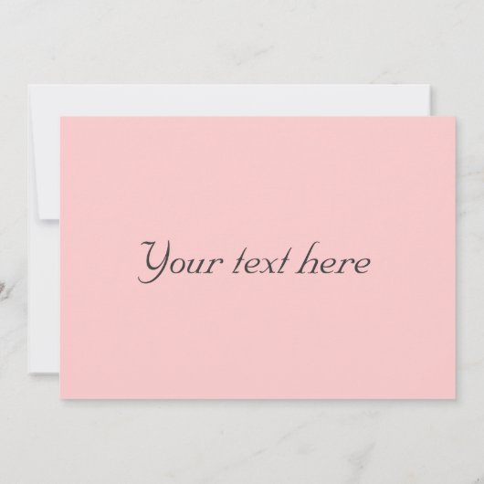 Rosa Tulips Hochzeit (Rückseite)