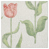 Rosa Tulpe-Garten-Muster Stoff (Muster)