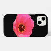Rosa Tulpe iPhone Hülle (Rückseite (Horizontal))