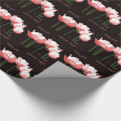 Rosa Tulpen BABY Packpapier (Ecke)