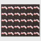 Rosa Tulpen BABY Packpapier (Flach)