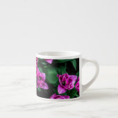 Rosa Tulpen Blume Espressotasse (Rechts)