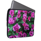 Rosa Tulpen Blume Laptopschutzhülle (Vorne Rechts)