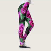 Rosa Tulpen Blume Leggings (Rechts)