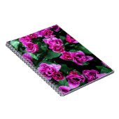 Rosa Tulpen Blume Notizblock (Rechte Seite)