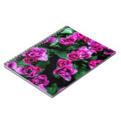 Rosa Tulpen Blume Notizblock (Linke Seite)