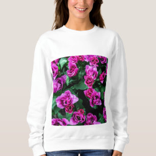 Rosa Tulpen Blume Sweatshirt