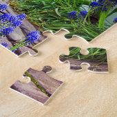 Rosa Tulpen im Frühjahrsgarten Puzzle (Seite)