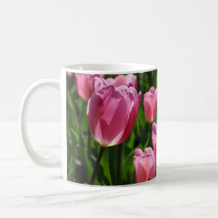 Rosa Tulpen Kaffeetasse