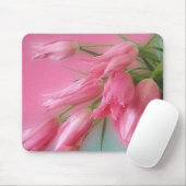 Rosa Tulpen Mousepad (Mit Mouse)