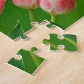 Rosa Tulpen Spiel Puzzle (Seite)