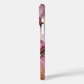 Rosa Tulpen-Sträußchen-Handyhülle Blumen-Geschenk Case-Mate iPhone Hülle (Rückseite / Links)