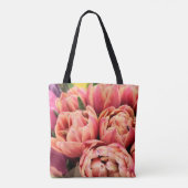 Rosa Tulpen - Tasche (Rückseite)