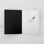 Rosa Tulpen und Wasserreflektion Karte (Innenseite)