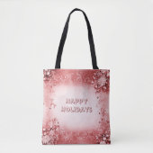 Rosa Tulpentasche Tasche (Vorderseite)