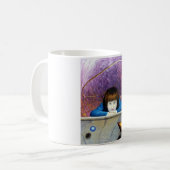 Rosa Tunnel Kaffeetasse (Vorderseite Links)