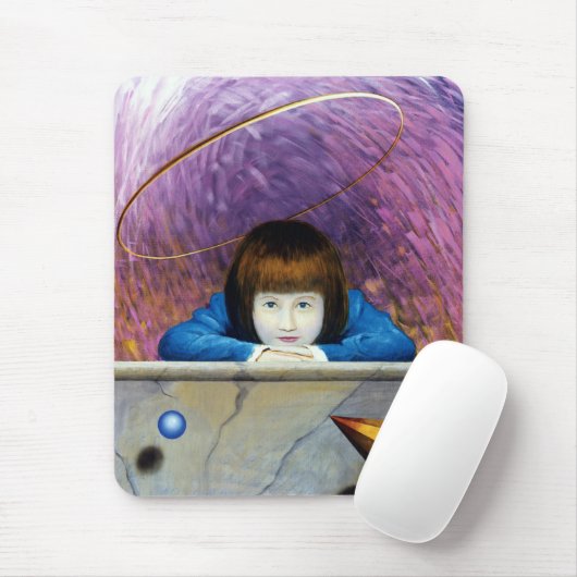 rosa Tunnel Mousepad (Mit Mouse)