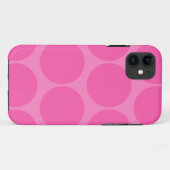 Rosa Tupfen iPhone 5 Fall Case-Mate iPhone Hülle (Rückseite (Horizontal))