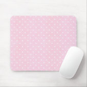 Rosa Tupfen Mousepad (Mit Mouse)