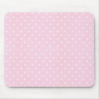 Rosa Tupfen Mousepad