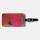 Rosa Turban Gepäckanhänger (Vorderseite horizontal)