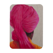 Rosa Turban Orange Jacket 2014 Magnet (Vertikal)