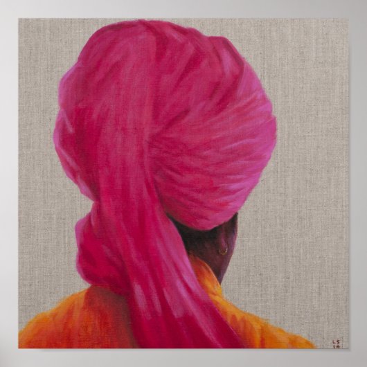 Rosa Turban Orange Jacket 2014 Poster (Vorne)