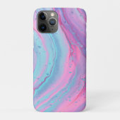 Rosa Türkis Lila Swirl Case-Mate iPhone Hülle (Rückseite)