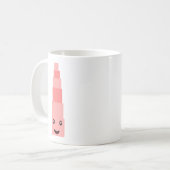 "Rosa Turm" Montessori Kaffeetasse (Vorderseite Links)