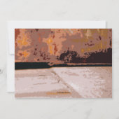 Rosa Turnschuh-Einladung Einladung (Rückseite)