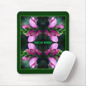 Rosa Turtlehead-Blume Nah Personalisiert Mousepad (Mit Mouse)